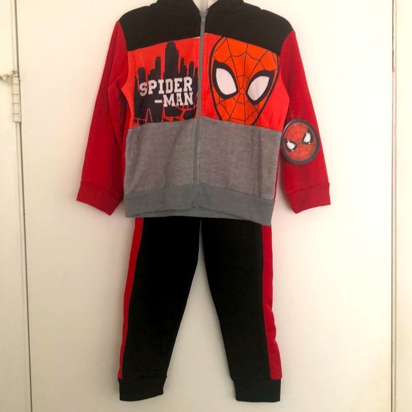 Marvel Other - Spider-Man hoodie/jacket and jogger 2  piece set